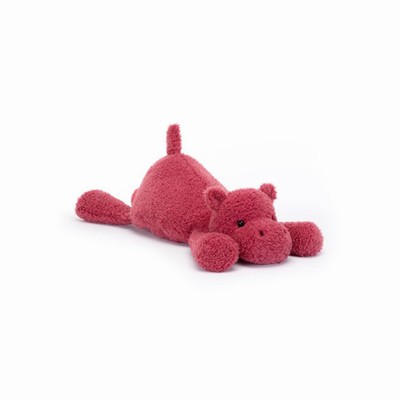 Jellycat Splootie Hippo New Zealand | BLHIV6842